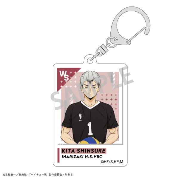 Haikyu!! Trading Acrylic Key Ring B (Set of 7) 排球少年 鎖匙扣 吊飾 掛飾